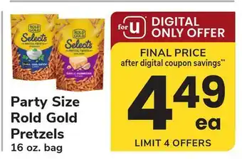 ACME Party Size Rold Gold Pretzels offer