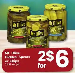 ACME Mt. Olive Pickles, Spears or Chips offer