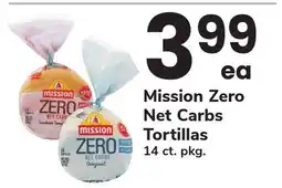 ACME Mission Zero Net Carbs Tortillas offer