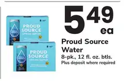 ACME Proud Source Water offer