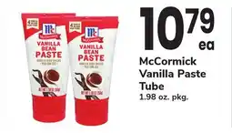 ACME McCormick Vanilla Paste Tube offer