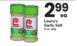 ACME Lawry's Garlic Salt offer
