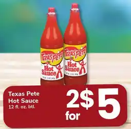 ACME Texas Pete Hot Sauce offer