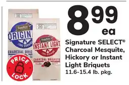 ACME Signature SELECT Charcoal Mesquite, Hickory or Instant Light Briquets offer