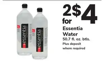 ACME Essentia Water offer