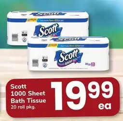 ACME Scott 1000 Sheet Bath Tissue offer