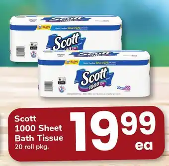 ACME Scott 1000 Sheet Bath Tissue offer