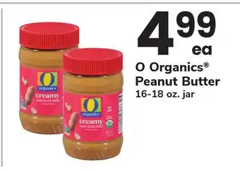 ACME O Organics Peanut Butter offer
