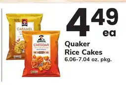 ACME Quaker Rice Cakes offer