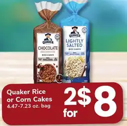 ACME Quaker Rice or Corn Cakes offer