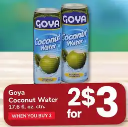 ACME Goya Coconut Water offer