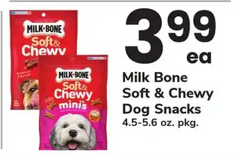 ACME Milk Bone Soft & Chewy Dog Snacks offer
