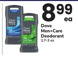 ACME Dove Men+Care Deodorant offer
