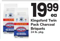 ACME Kingsford Twin Pack Charcoal Briquets offer