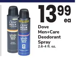 ACME Dove Men+Care Deodorant Spray offer