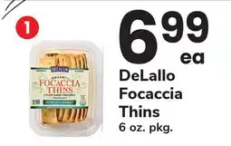 ACME DeLallo Focaccia Thins offer