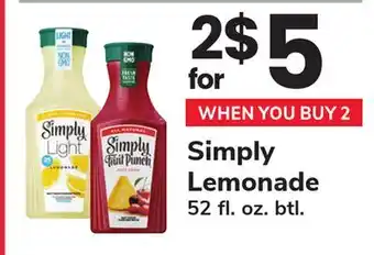 ACME Simply Lemonade offer