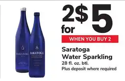 ACME Saratoga Water Sparkling offer
