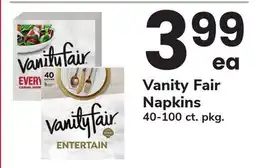 ACME Vanity Fair Napkins offer
