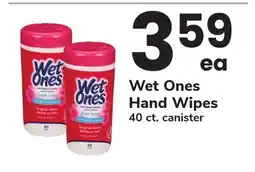 ACME Wet Ones Hand Wipes offer