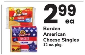 ACME Borden American Cheese Singles offer