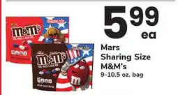 ACME Mars Sharing Size M&M's offer