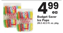 ACME Budget Saver Ice Pops offer