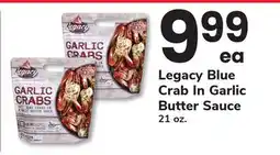 ACME Legacy Blue Crab In Garlic Butter Sauce offer