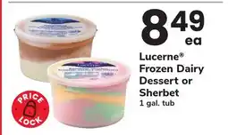 ACME Lucerne Frozen Dairy Dessert or Sherbet offer