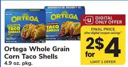 ACME Ortega Whole Grain Corn Taco Shells offer