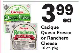 ACME Cacique Queso Fresco or Ranchero Cheese offer