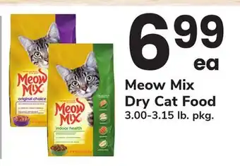 ACME Meow Mix Dry Cat Food offer