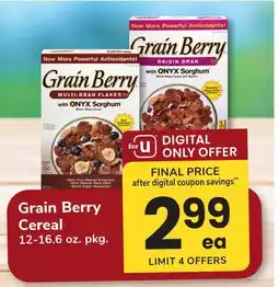 ACME Grain Berry Cereal offer
