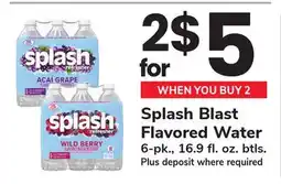 ACME Splash Blast Flavored Water offer
