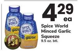 ACME Spice World Minced Garlic Squeeze offer