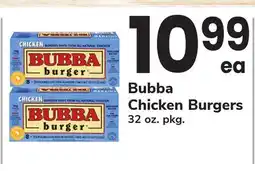 ACME Bubba Chicken Burgers offer