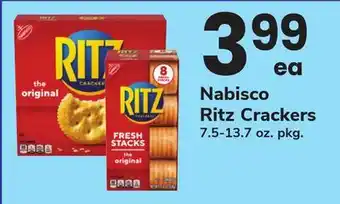 ACME Nabisco Ritz Crackers offer