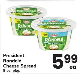 ACME President Rondelé Cheese Spread offer