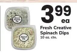 ACME Fresh Creative Spinach Dips offer