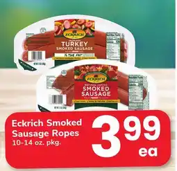 ACME Eckrich Smoked Sausage Ropes offer