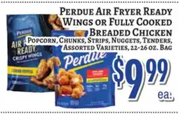 Trade Fair Supermarket PERDU埃空炸鍋準備好WINGS或FULLY COOKED BREADED CHICKEN offer