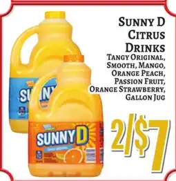 Trade Fair Supermarket SUNNY D CITRUS DRINKS offer