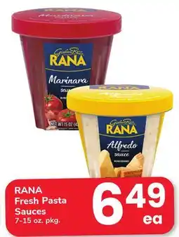 ACME RANA Fresh Pasta Sauces offer