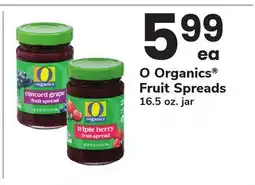 ACME O Organics Fruit Spreads offer