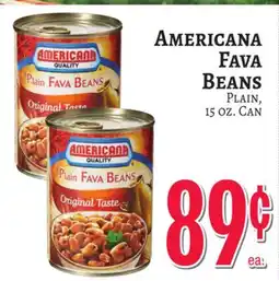 Trade Fair Supermarket AMERICANA FAVA BEANS offer