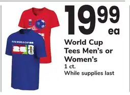 ACME World Cup Tees Men's or Women's offer
