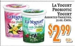 Trade Fair Supermarket LA YOGURT PROBIOTIC YOGURT offer