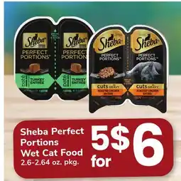 ACME Sheba Perfect Portions Wet Cat Food offer
