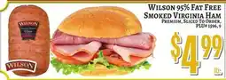 Trade Fair Supermarket WILSON 95% FAT FREE SMOKED VIRGINIA HAM offer