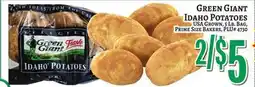Trade Fair Supermarket GREEN GIANT Idaho POTATOES offer